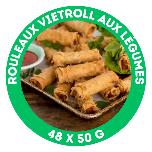 Rouleaux Vietroll aux légumes