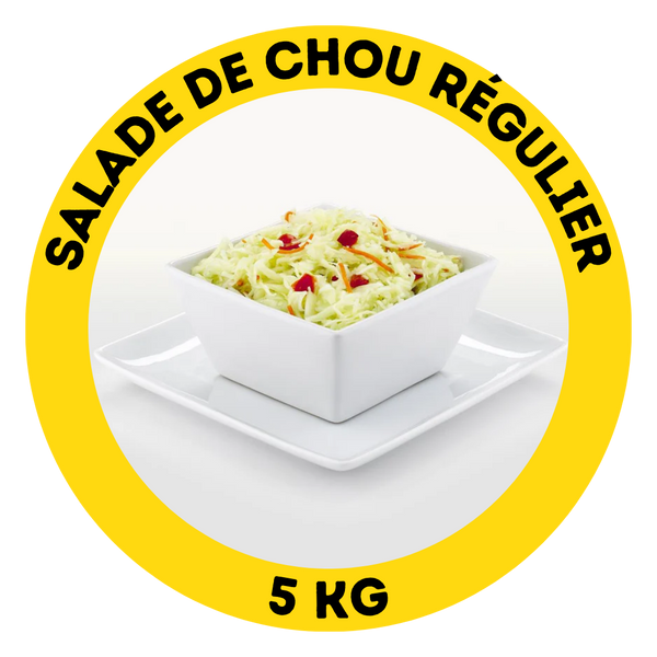 Salade de chou régulier