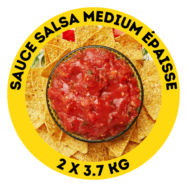 Sauce salsa medium épaisse