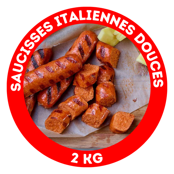 Saucisses italiennes douces