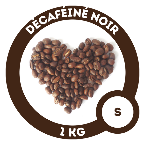 Café décafeiné noir