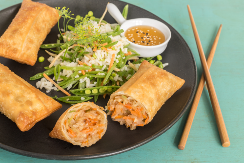 Eggroll aux légumes