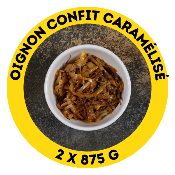 oignon confit caramélisé