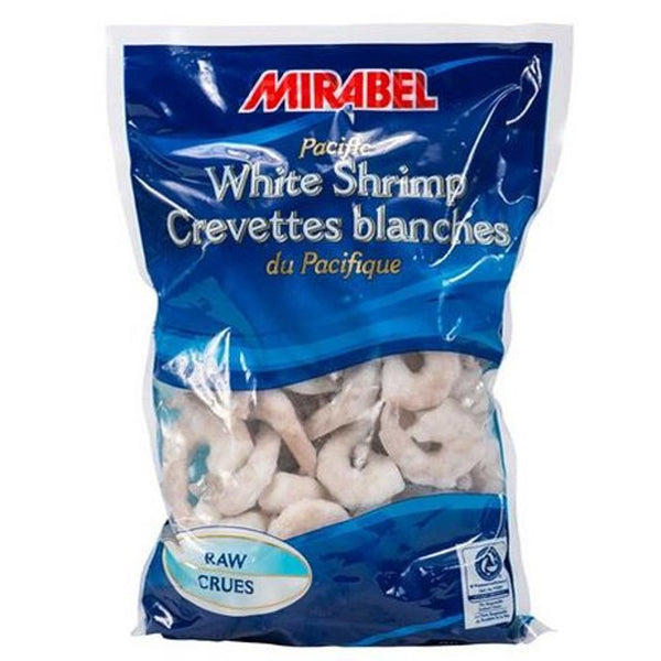 Crevettes blanches du Pacifique (21-25/lb)