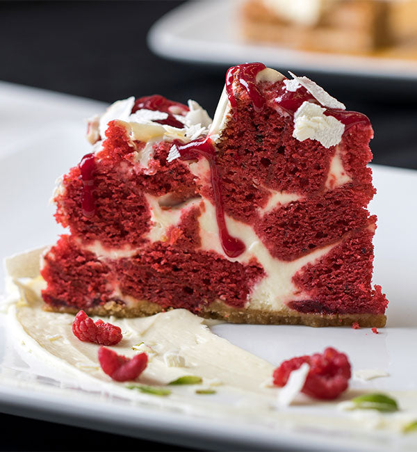 Gâteau au fromage au yogourt grec et aux framboises (28 portions)