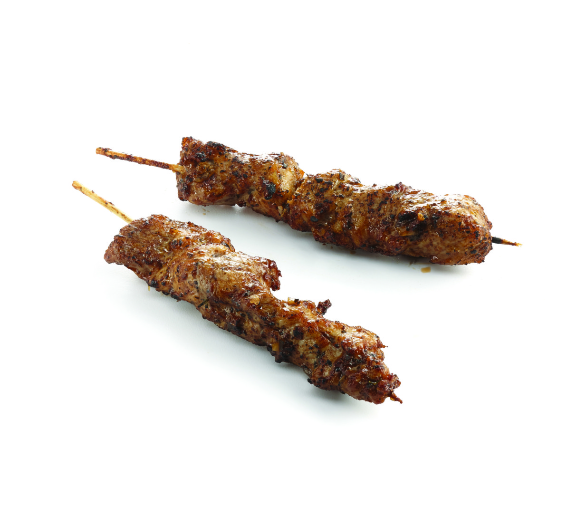 Brochettes de porc souvlaki marinées à la Grec